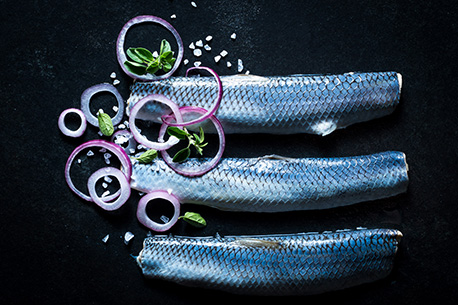 Strelasund - Bismarkhering - angerichtet Schwaaner Fischwaren